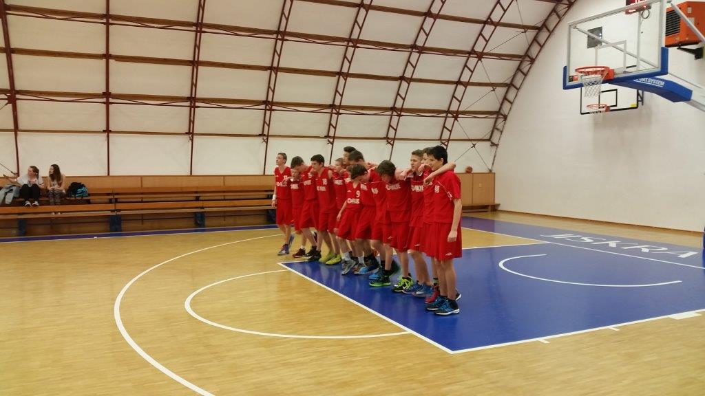 150418 Jiskra Kyjov - BK Spartak - přátelský zápas
