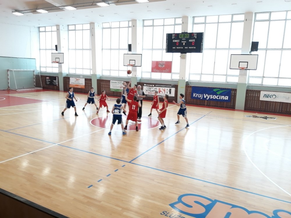 190216 Žďár, Jihlava - BK Spartak