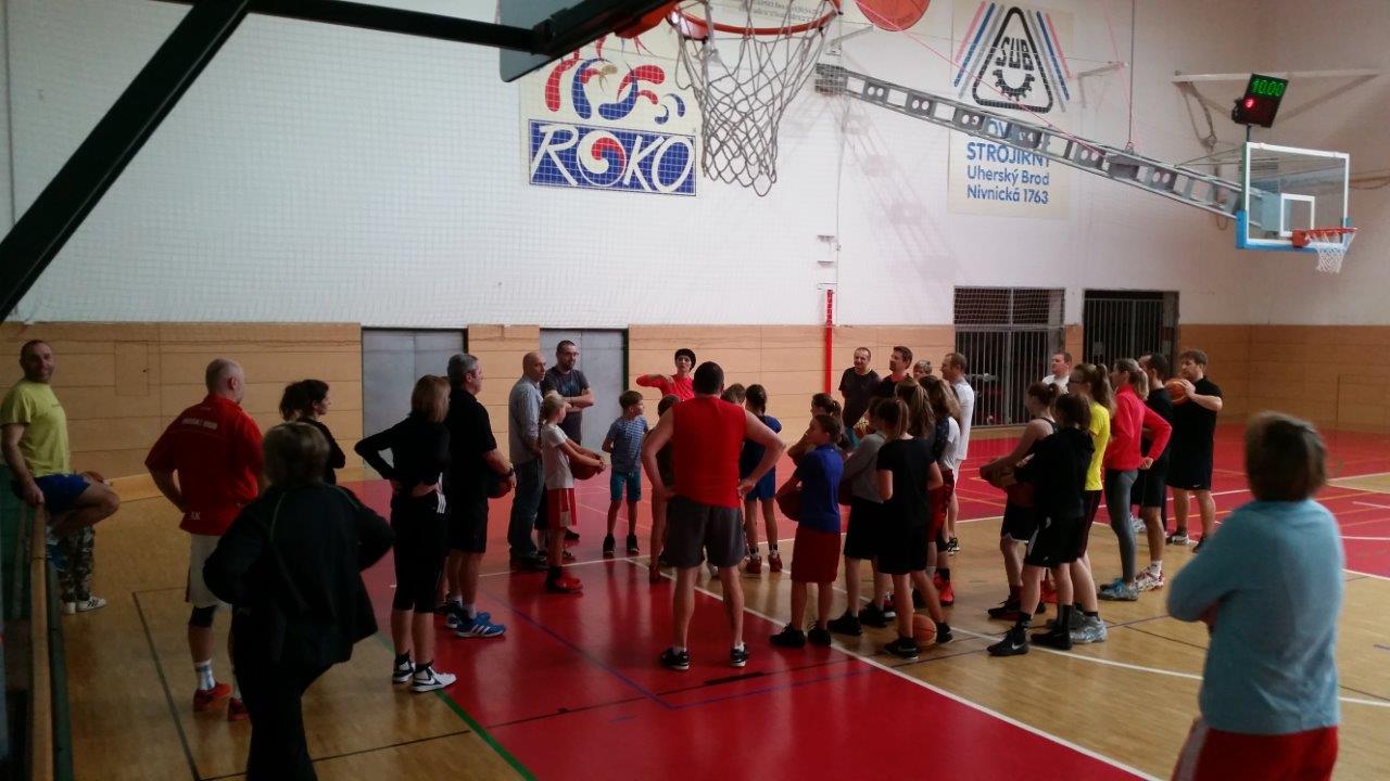 161229 Trénink s rodiči U12 a U15