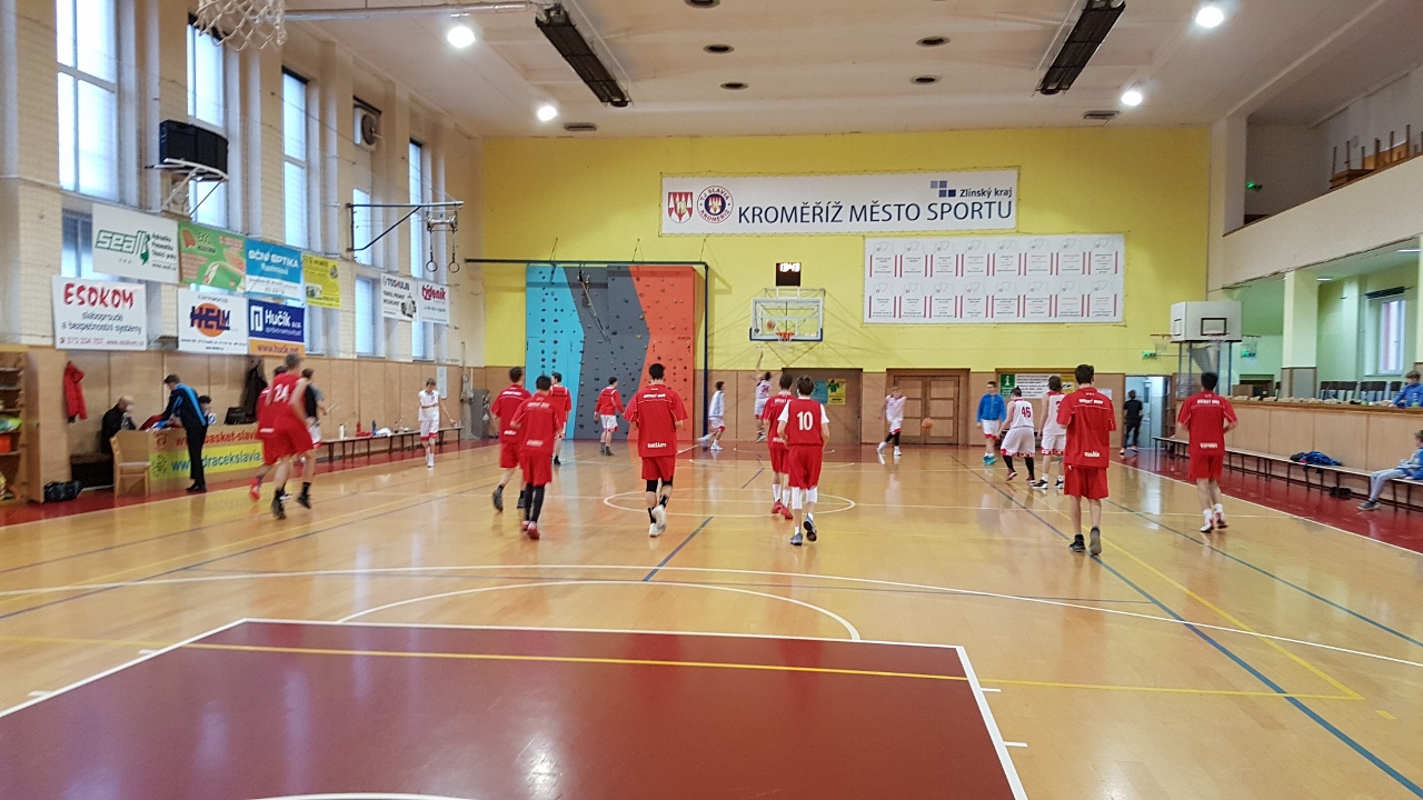 171216 Slavia Kroměříž - BK Spartak