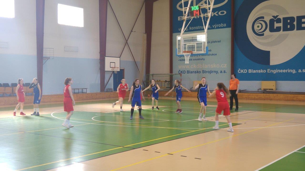 180407 BK Blansko - BK Spartak