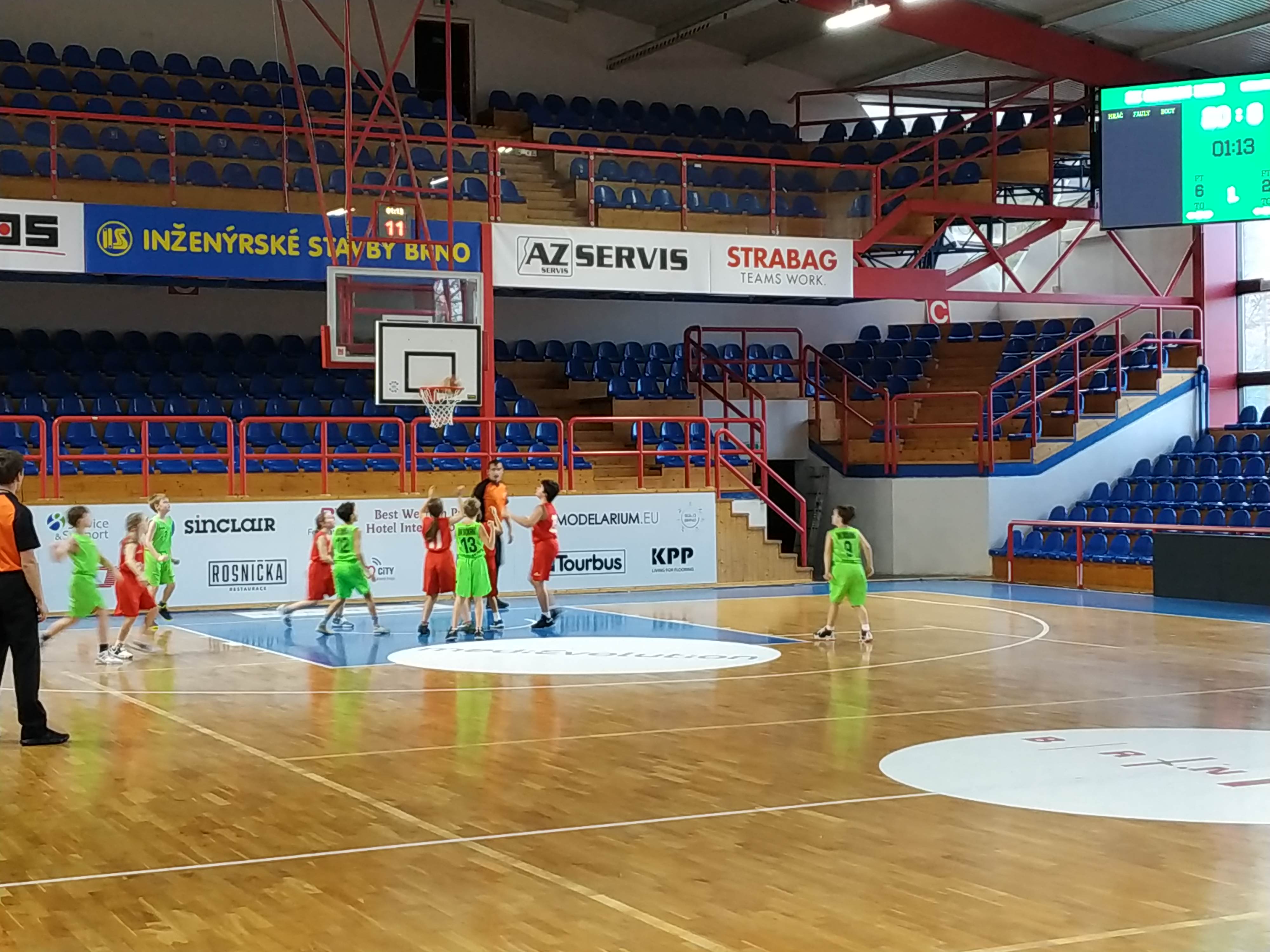 181209 Skokani Brno, BC Vysočina - BK Spartak