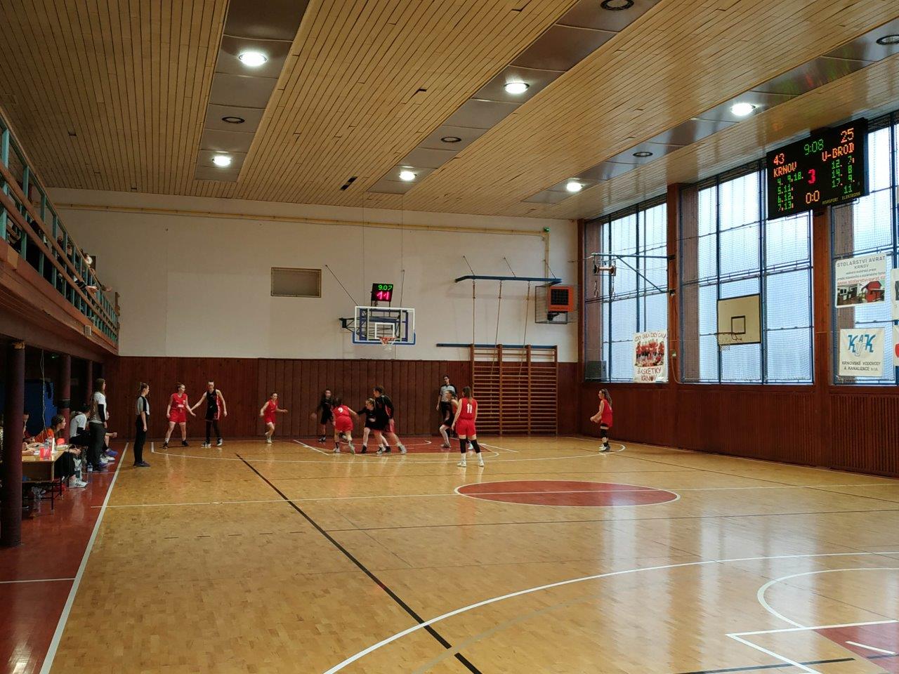 200118 Lokomotiva Krnov - BK Spartak