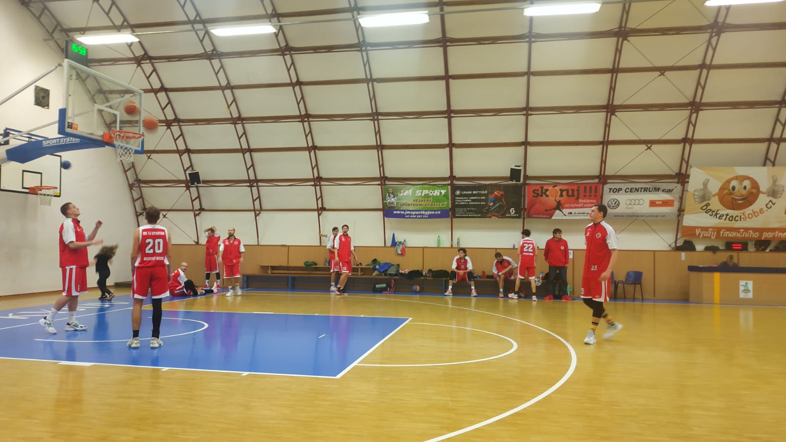 231111 Jiskra Kyjov - BK Spartak