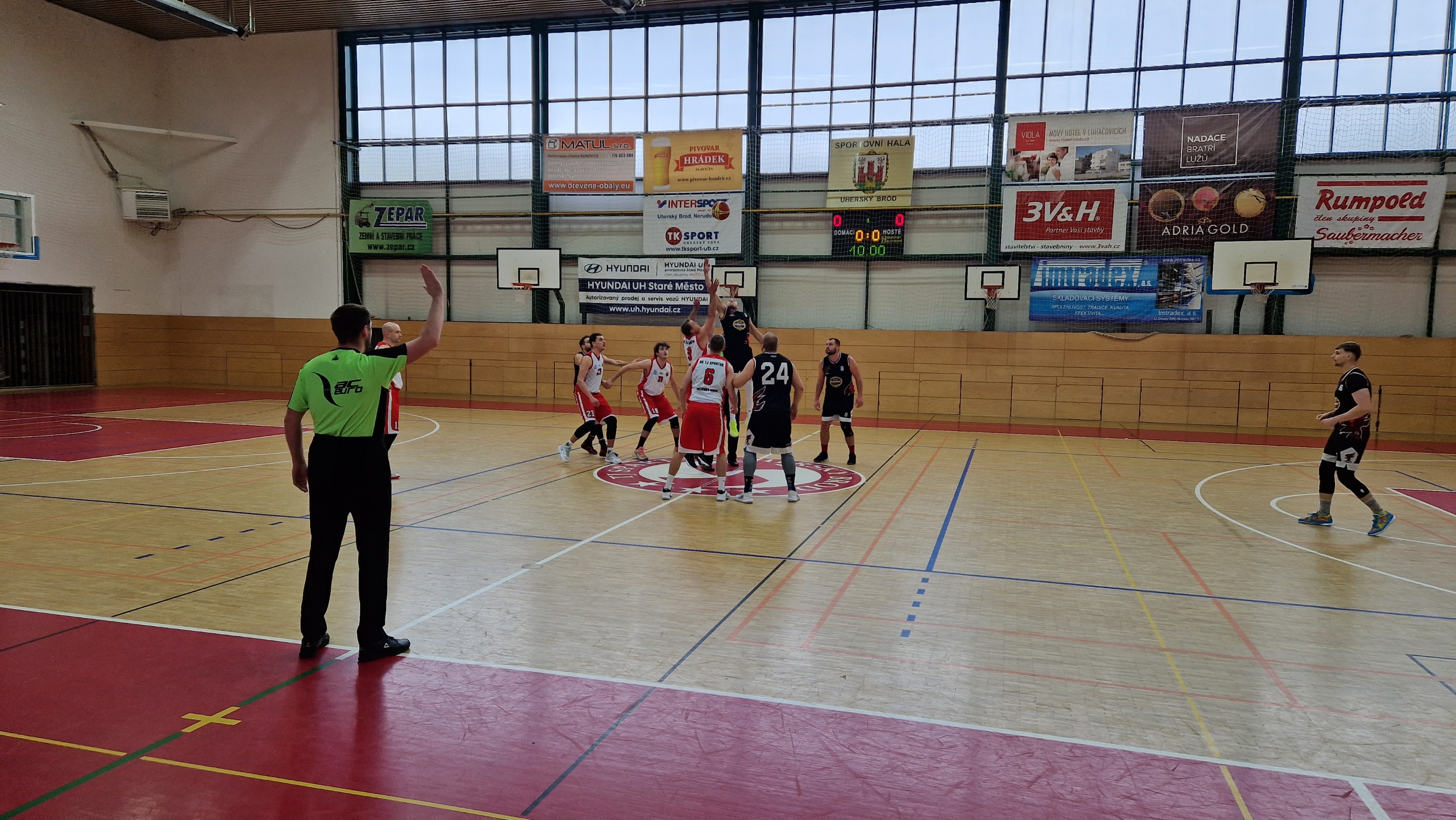 231112 BK Spartak - Sokol Hodonín