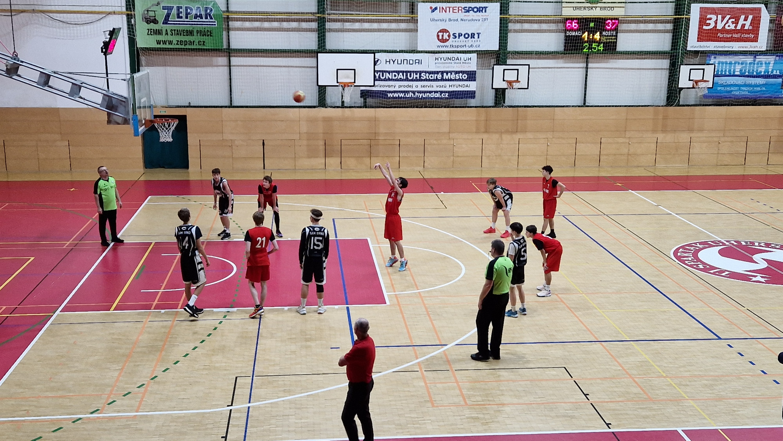 240106 BK Spartak - Basket Brno