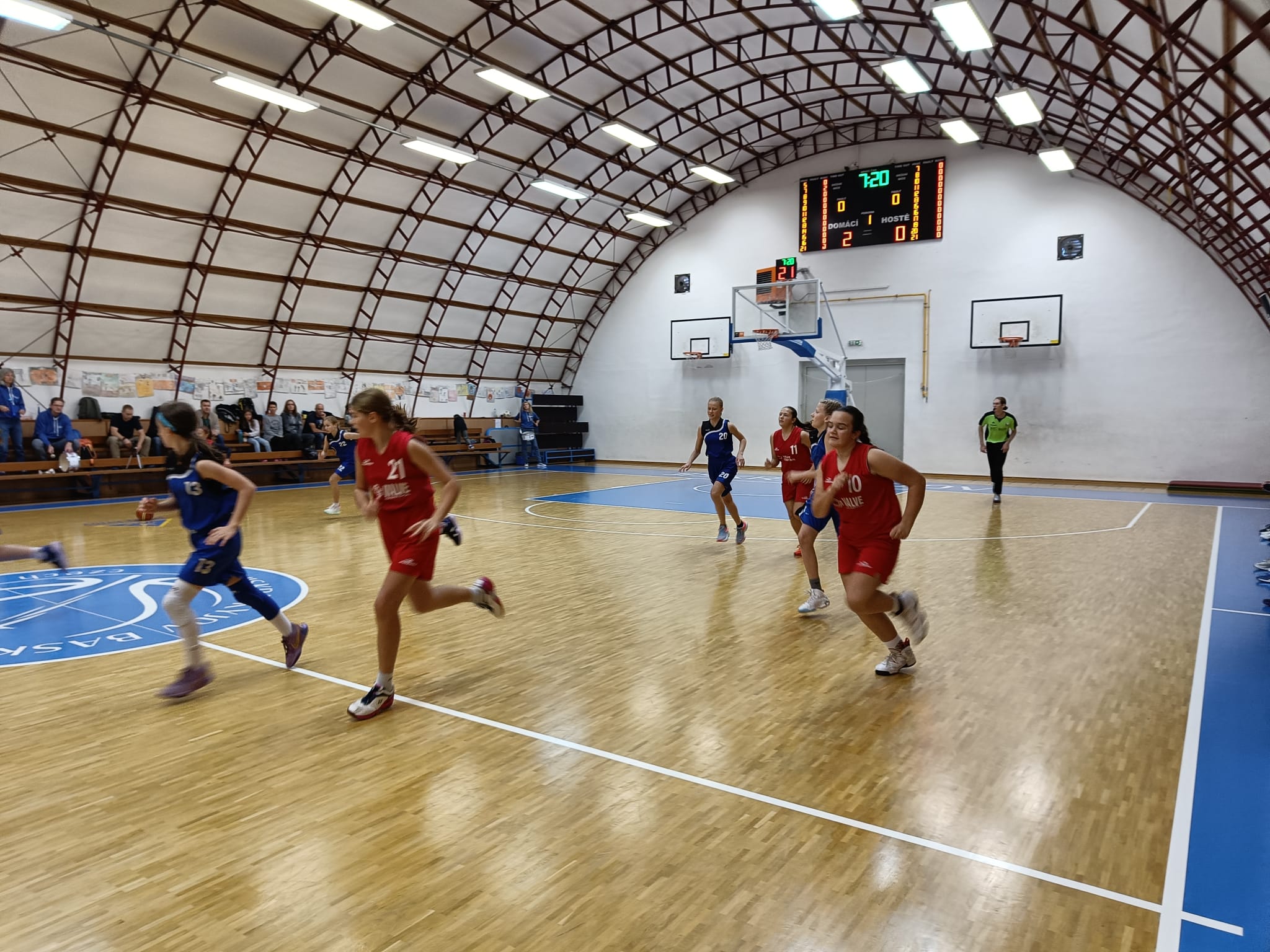 241012 Jiskra Kyjov, BK Blansko - BK Spartak