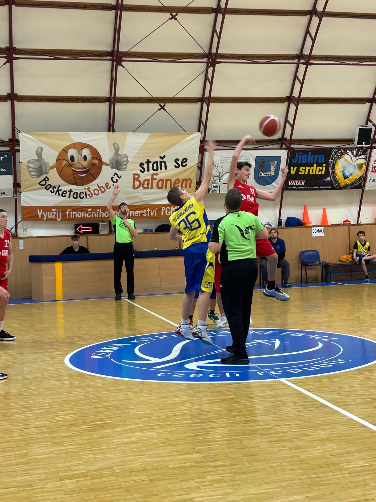 241215 Jiskra Kyjov - BK Spartak