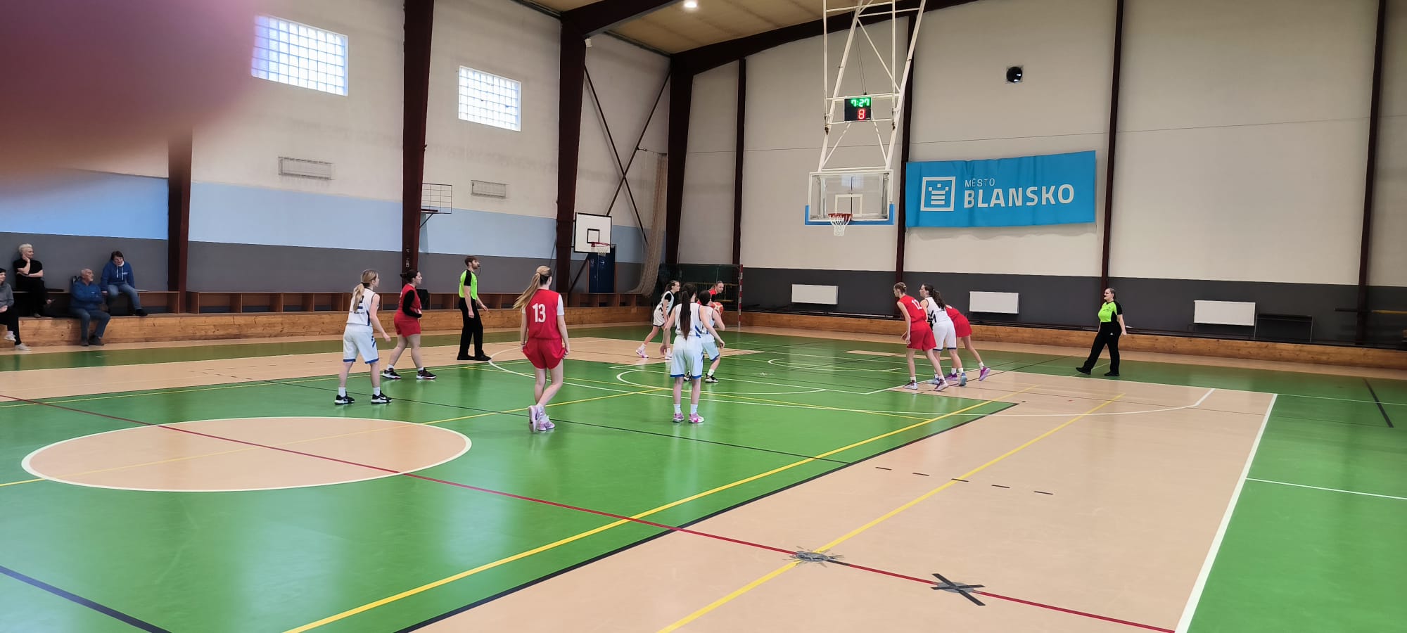 250329 BK Blansko - BK Spartak