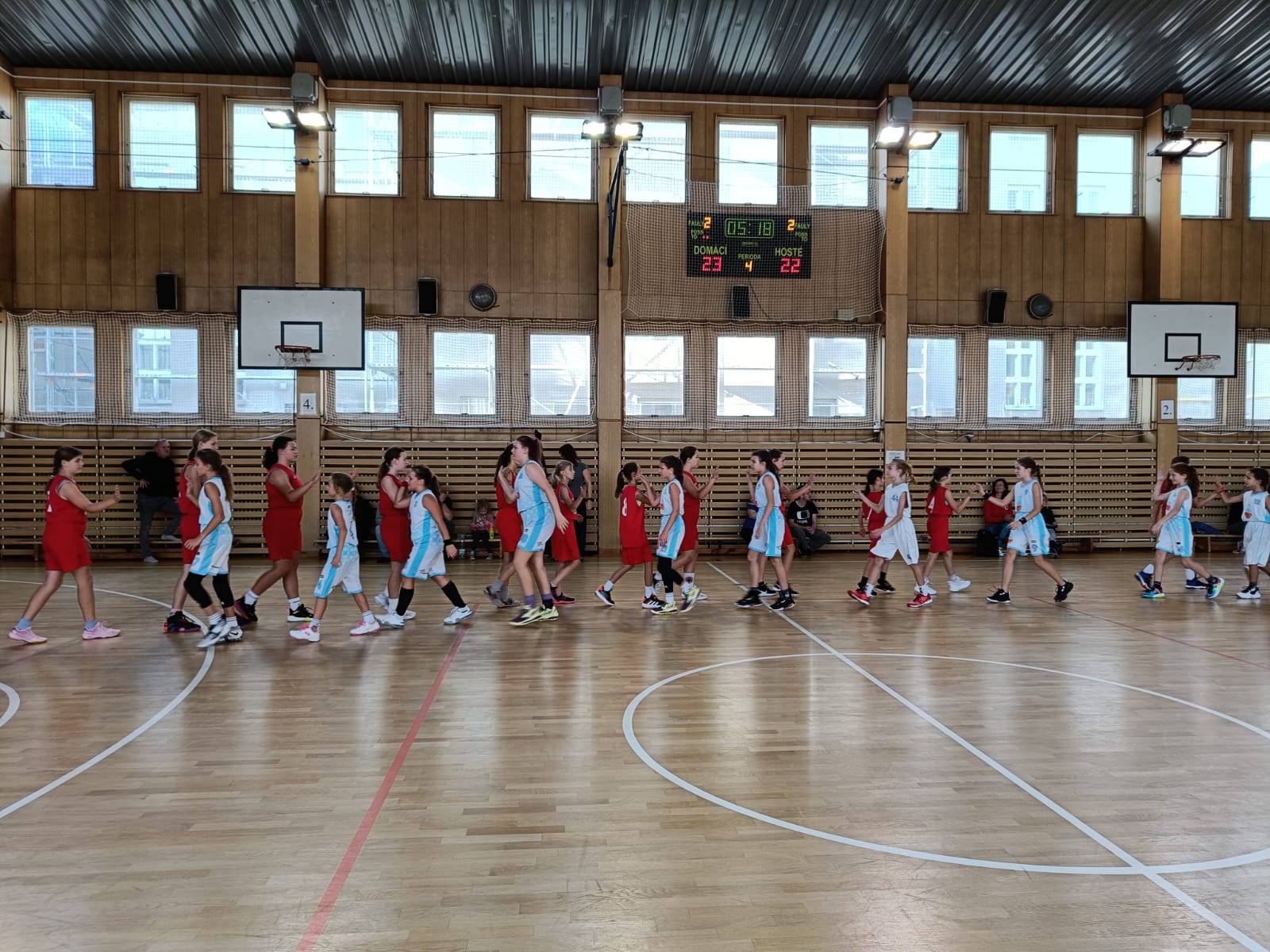 SK Prostějov, Vlčata Žďár - BK Spartak